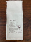 LA BBQ Shrimp Tea Towel