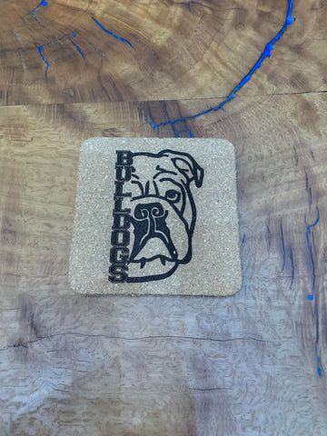 Bulldog 4x4 Cork Coaster