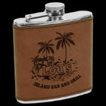 Who's UP for Some Whiskey Business Leatherette 6oz Flask