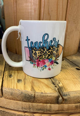 Teacher Pencil 11oz Coffee Mug