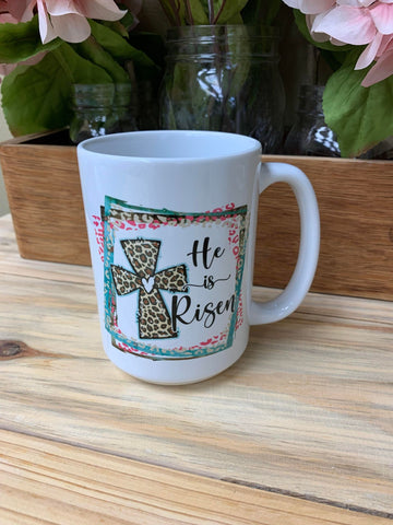 He Is Risen 15oz Coffee Mug