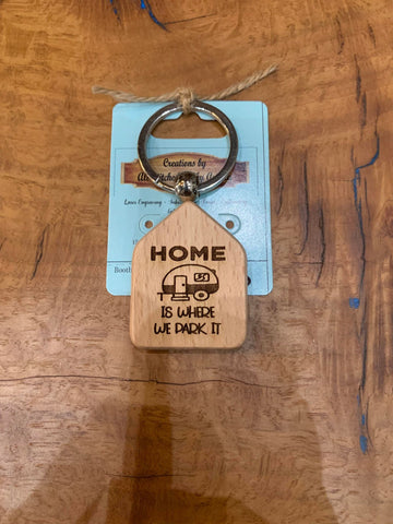 Keychain Home is where we park it