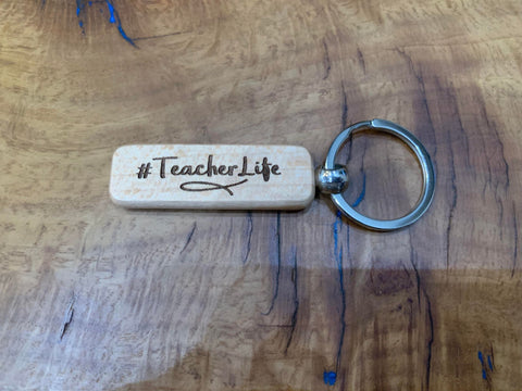 Keychain Teacher Life