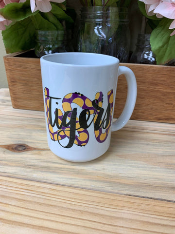 LSU Tigers 15oz Coffee Mug