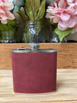 Who's UP for Some Whiskey Business Leatherette 6oz Flask