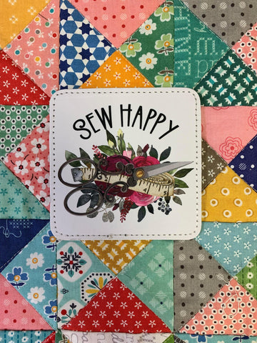 Sew Happy Coaster