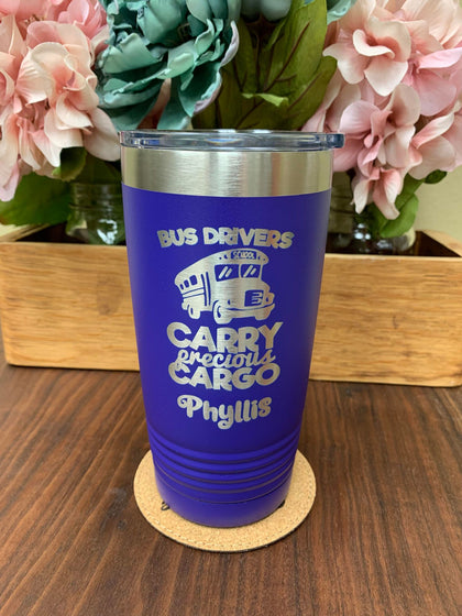 Bus Driver 20oz Insulated Tumbler
